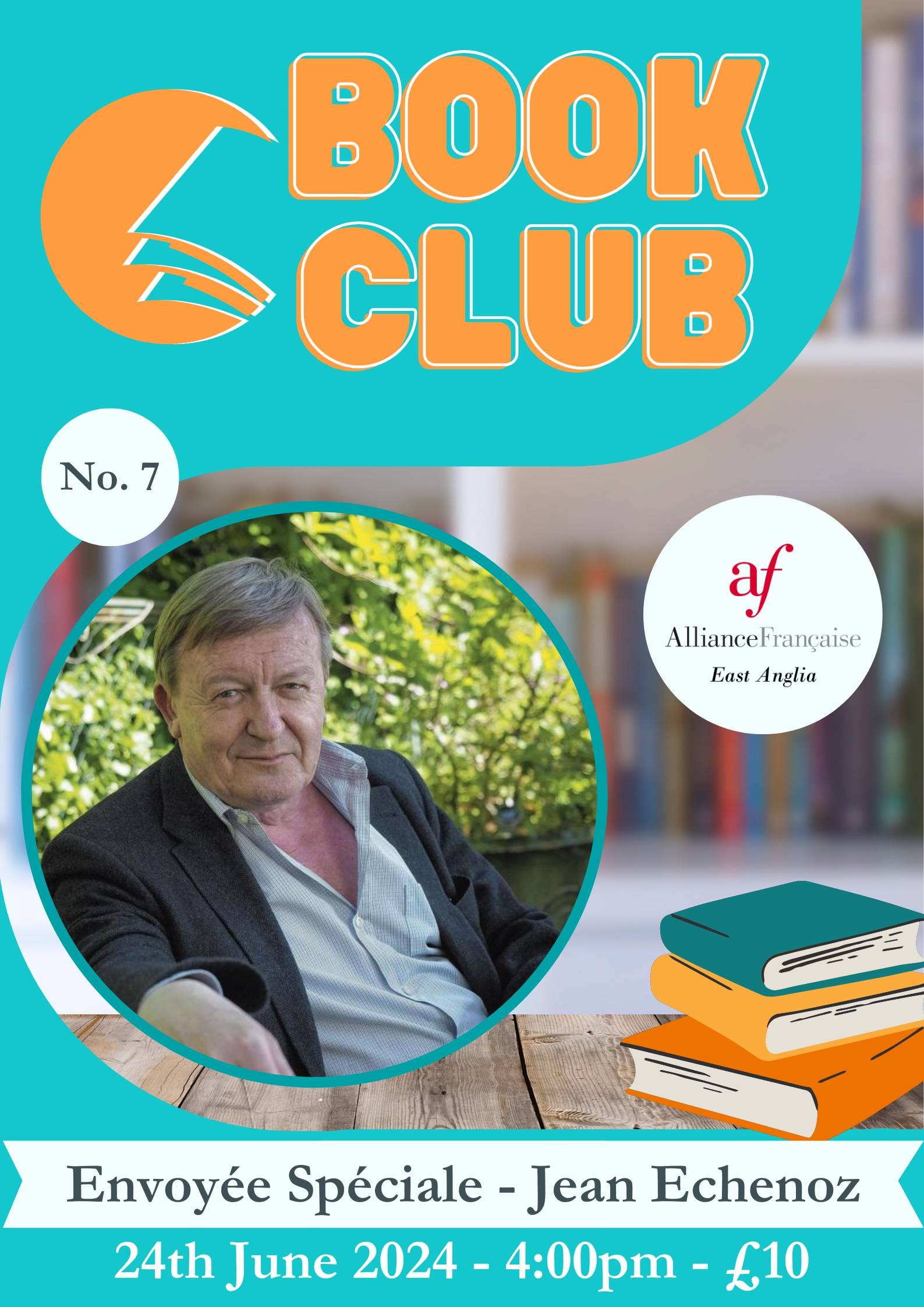 Book Club 7 - Envoyée Spéciale, Jean Echenoz