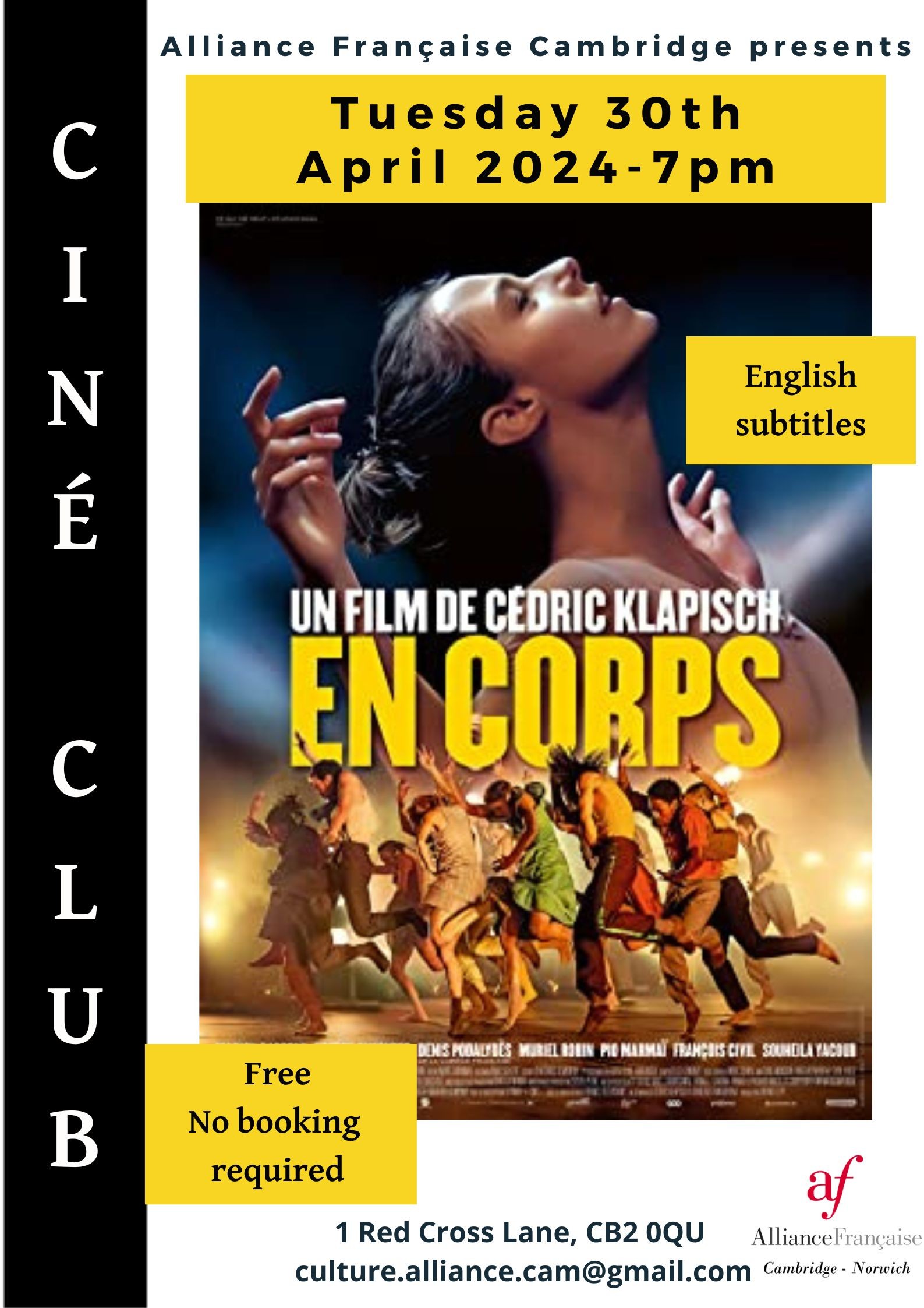 French Ciné Club - En Corps (Rise)