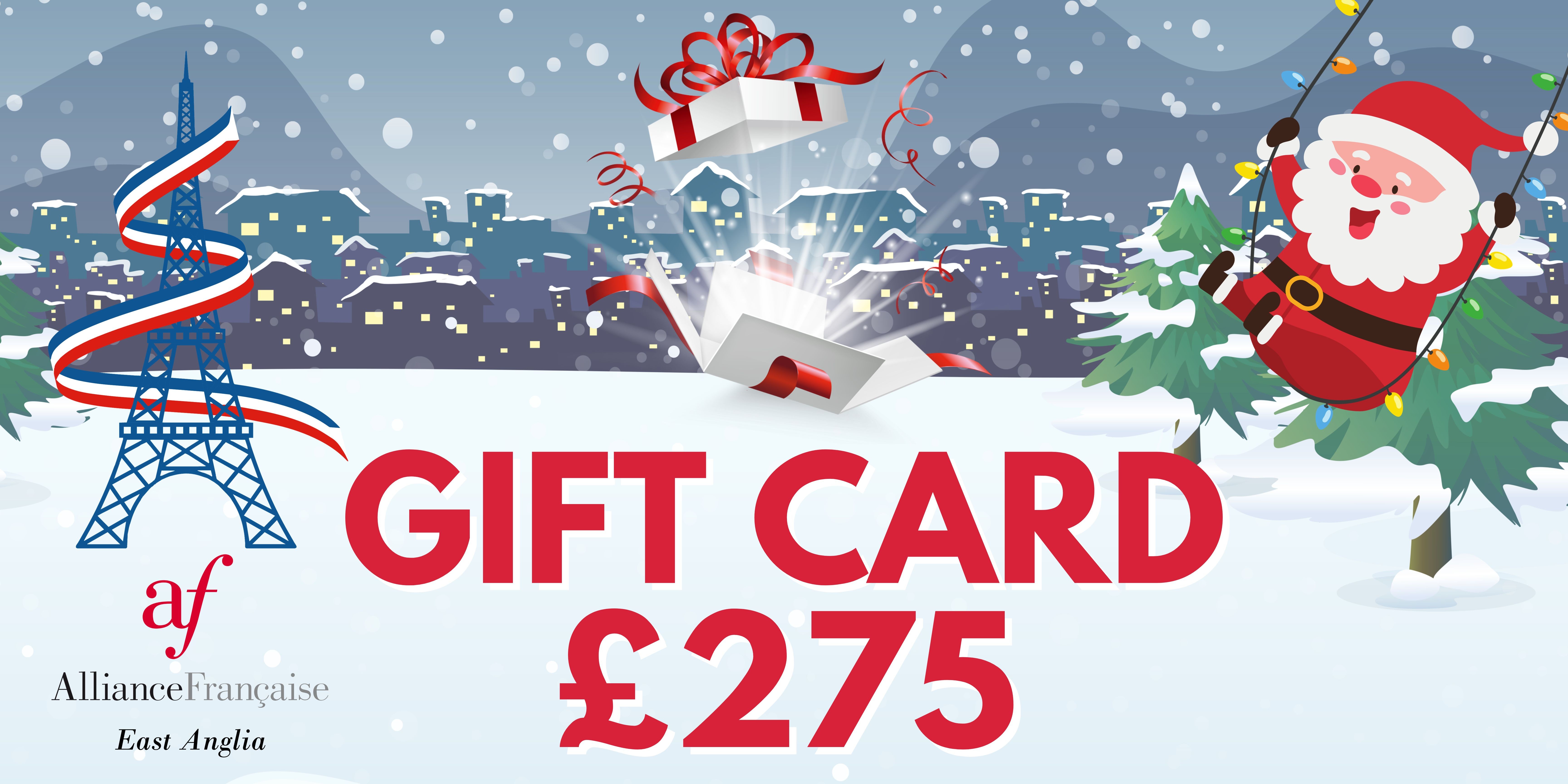 Gift voucher - £275 (10 weeks group class)