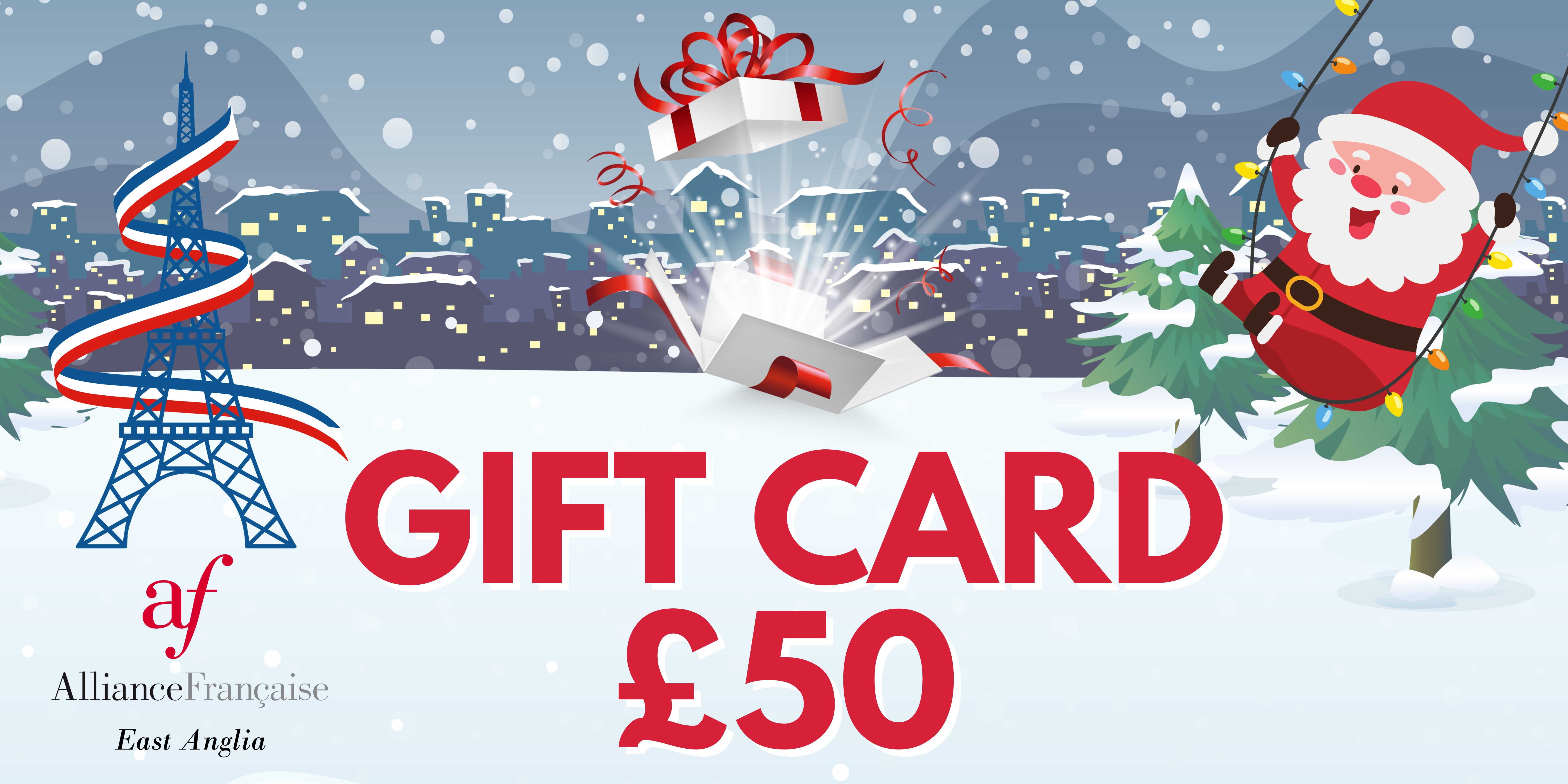 Gift voucher £50