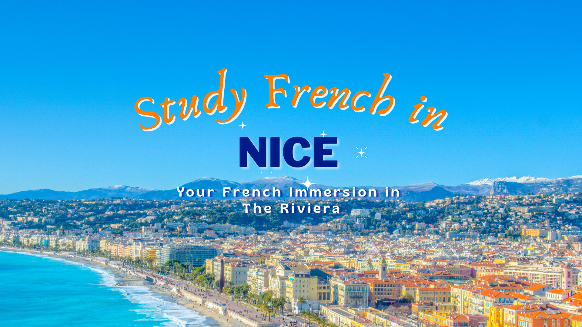 Séjour Linguistique Nice - 24th to 30th October 2027