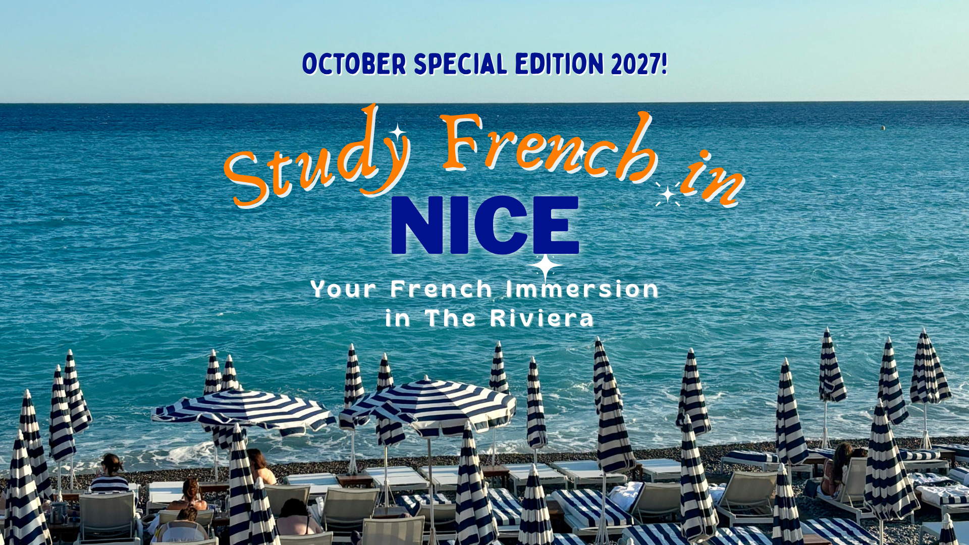 Séjour Linguistique Nice - 17th to 23rd October 2027