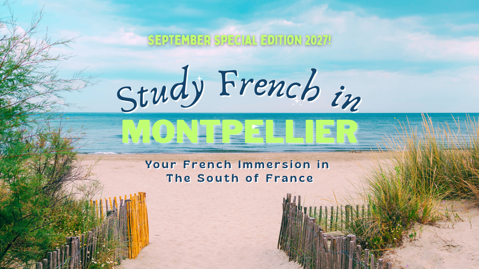 Séjour Linguistique Montpellier - 7th to 13th March 2027