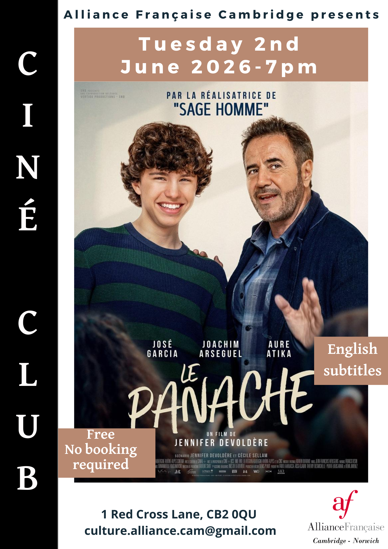 French Ciné Club - Le panache (Speak Out)
