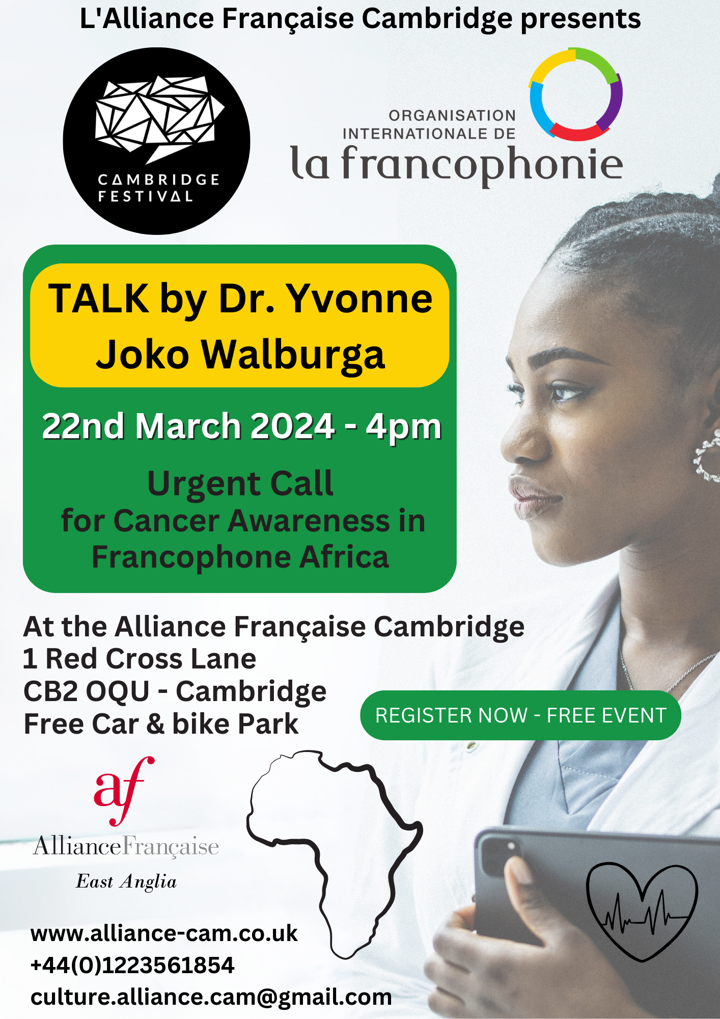 TALK - Urgent call for Cancer in Francophone Africa